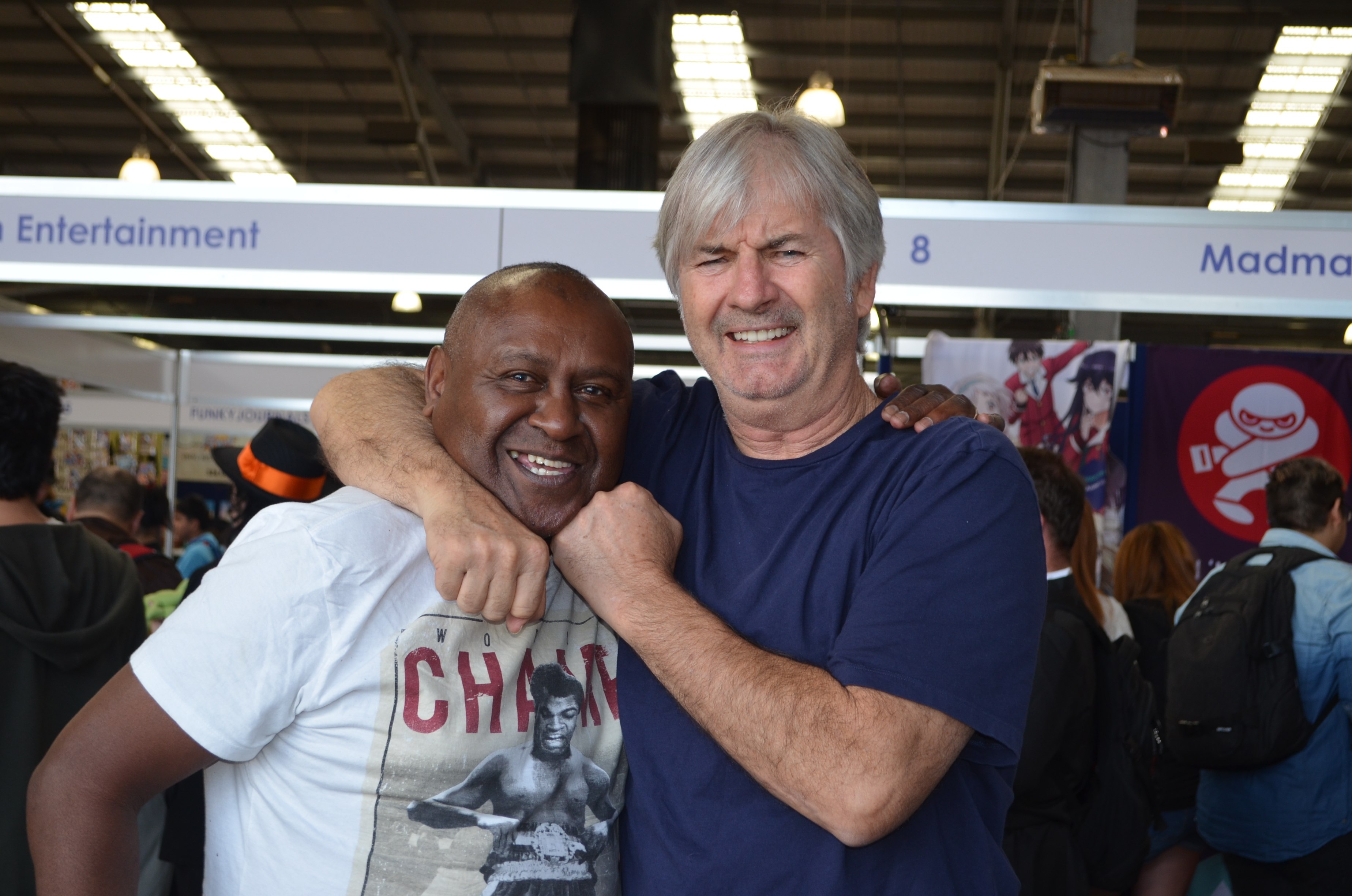 JOHN JARRATT AND I AT COMIC EXPO