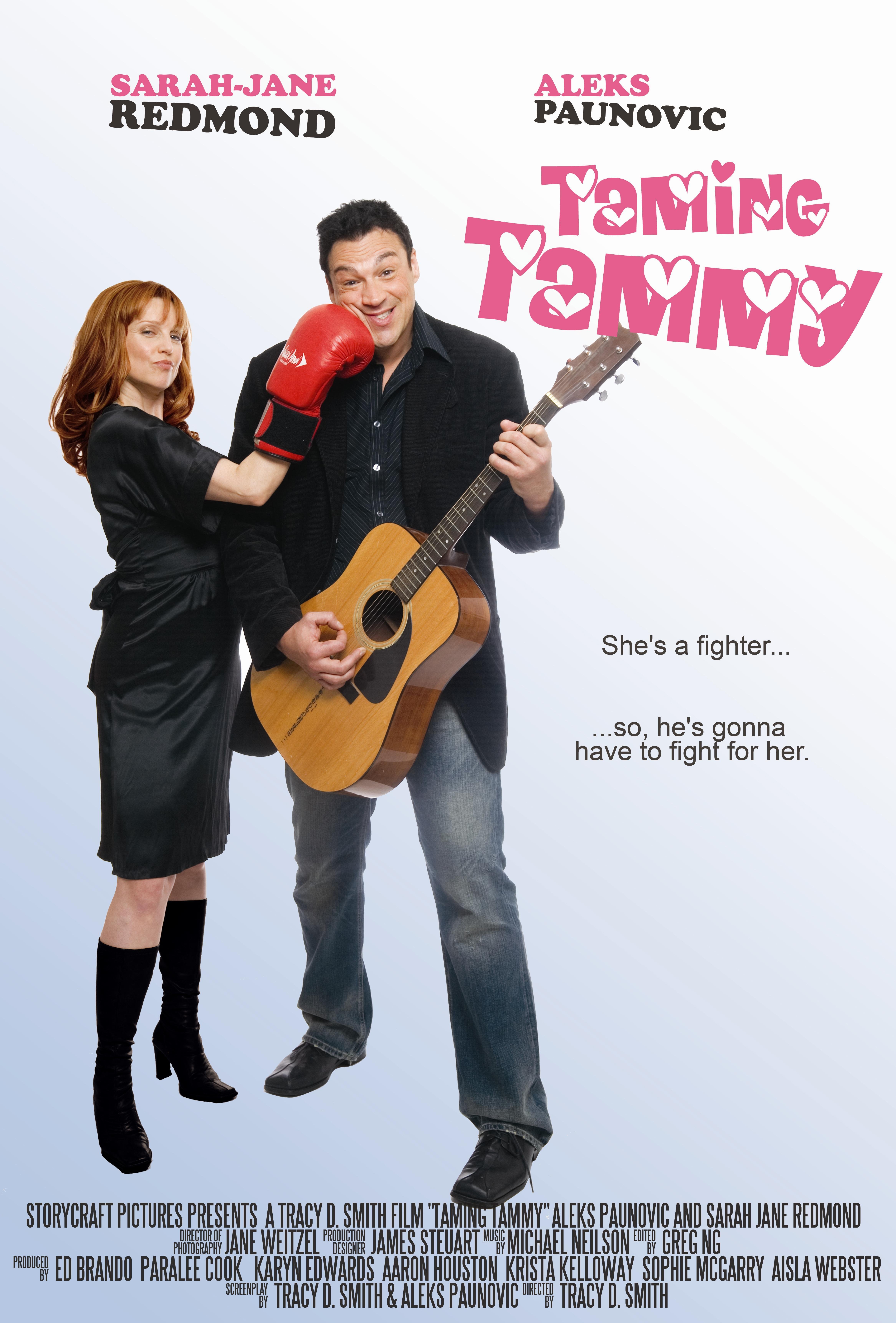 Aleks Paunovic and Sarah-Jane Redmond in Taming Tammy (2007)
