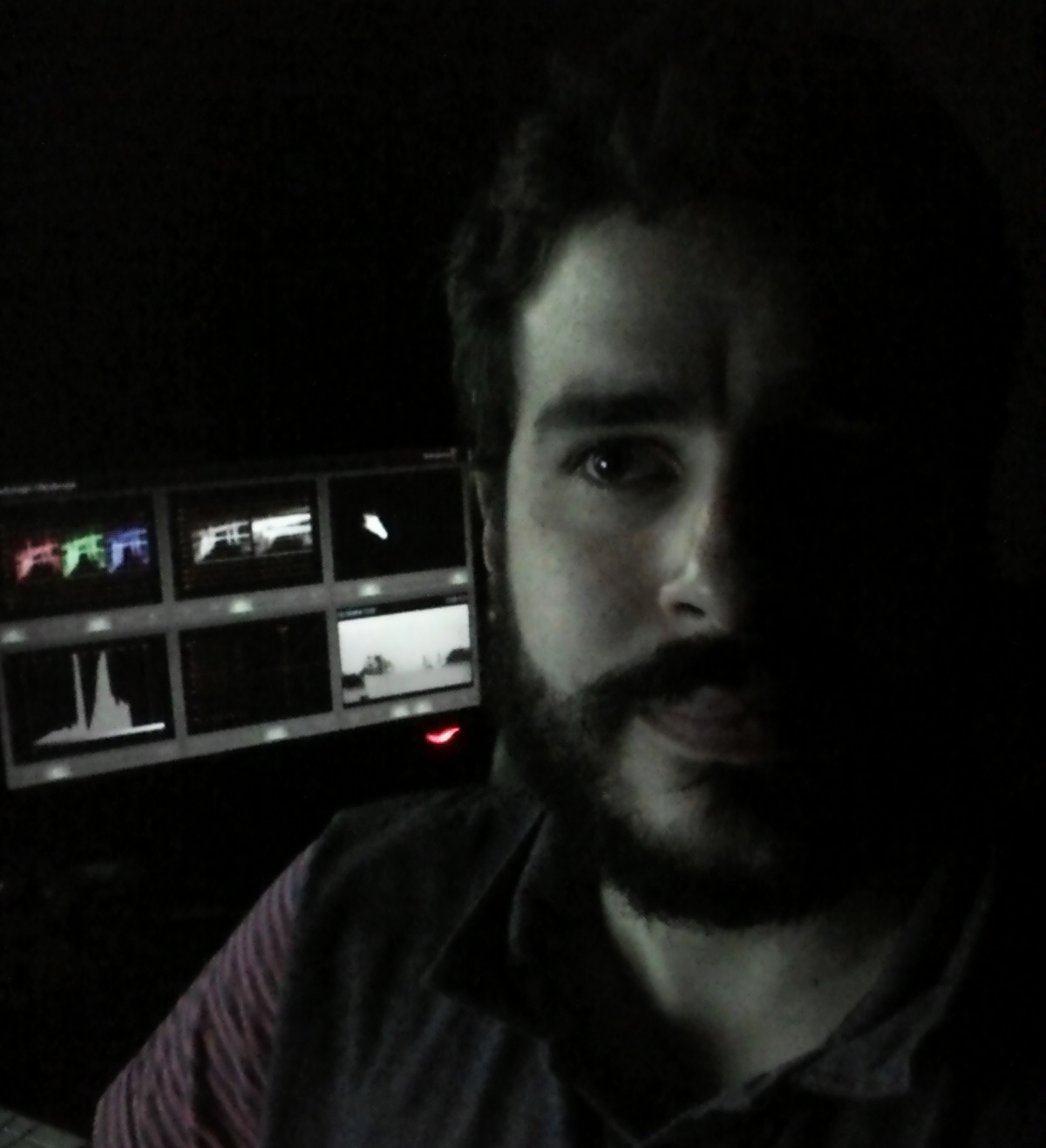 studio selfie