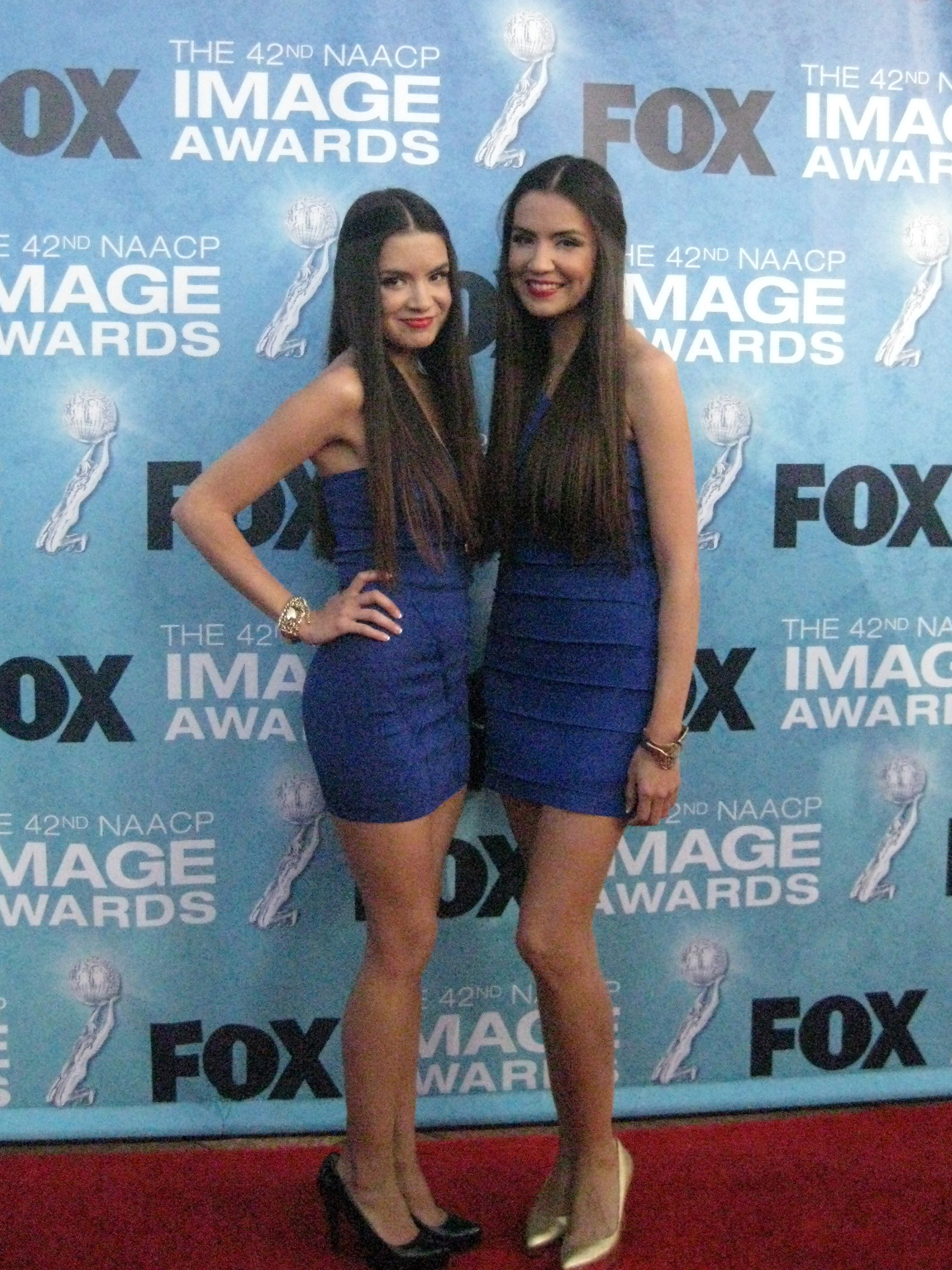 Shauna Baker & Shannon Baker at the NAACP Image Awards. Fox Television. Los Angeles, California.