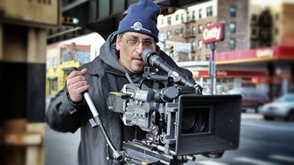 Writer, Director, Producer Joseph Eulo, on location in Queens NY.