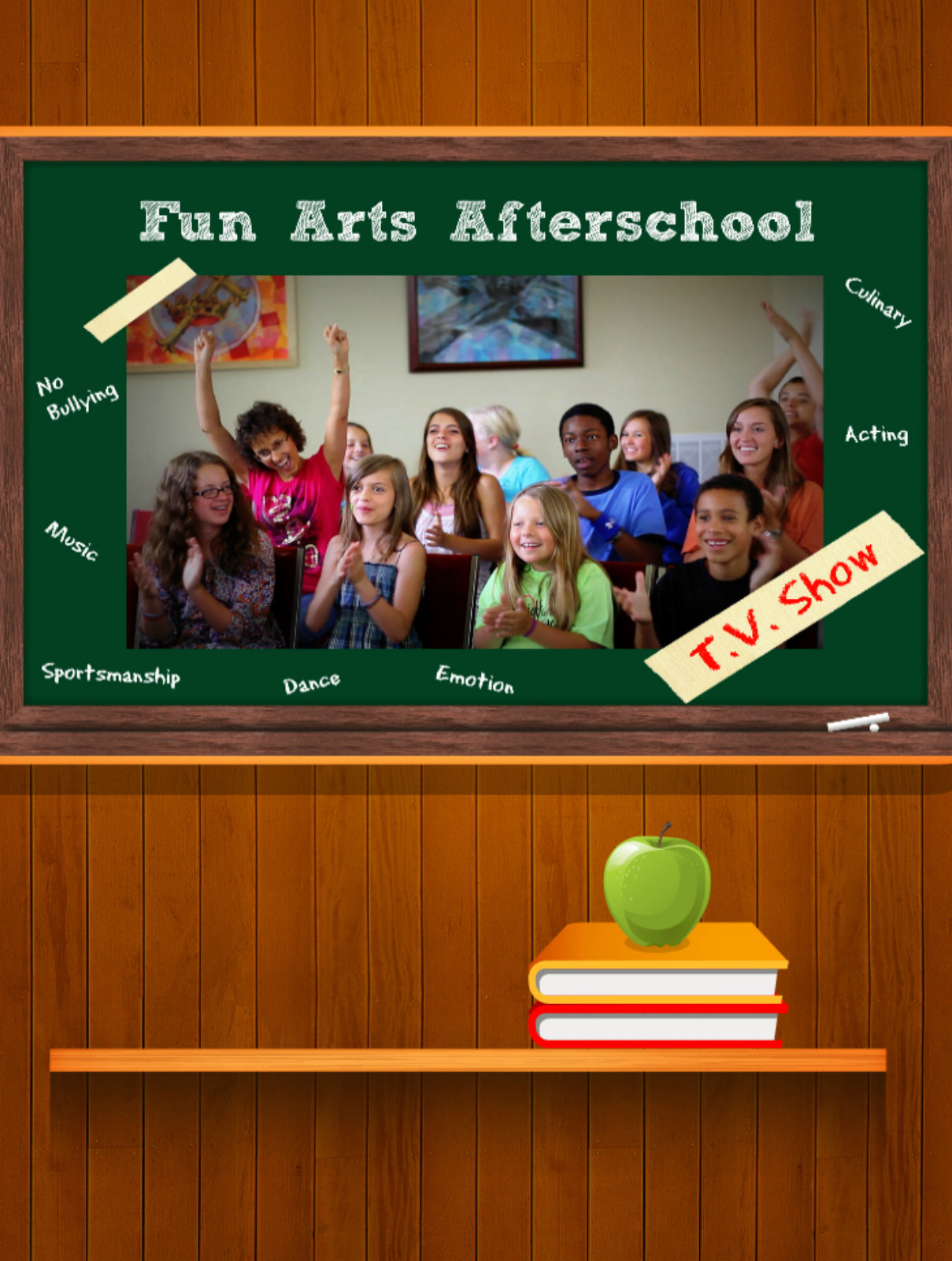 Tabitha Leis, Olivia DeRienzo, Bishop Boswell, Rachel DeRienzo and Joshua DeRienzo in Fun Arts Afterschool (2014)