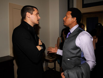 Terrence Howard and John Mayer