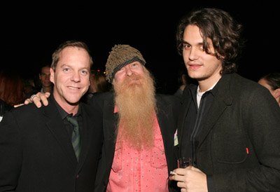 Kiefer Sutherland, Billy Gibbons and John Mayer