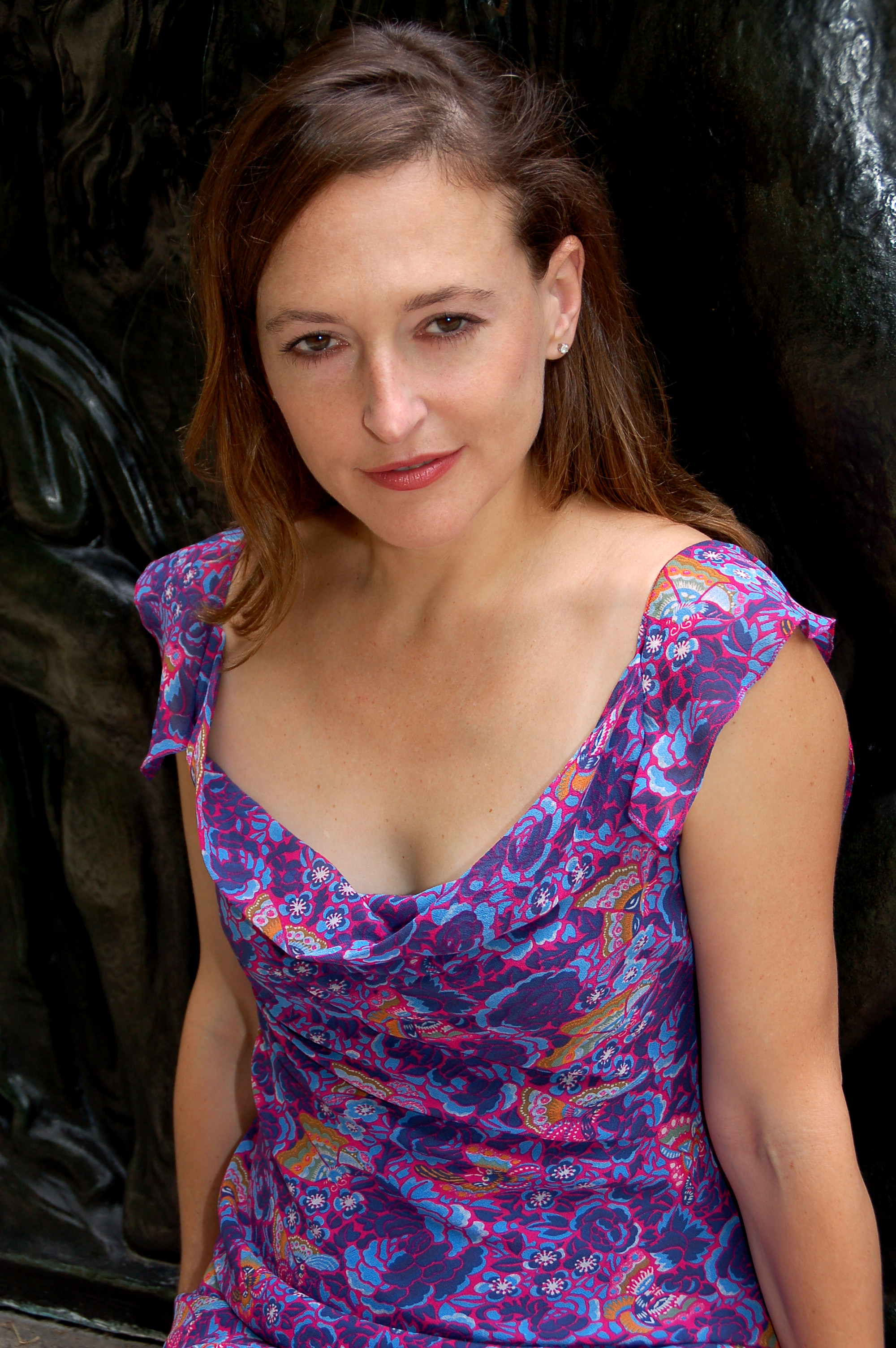 Author Hope Tarr in Union Square, NYC.