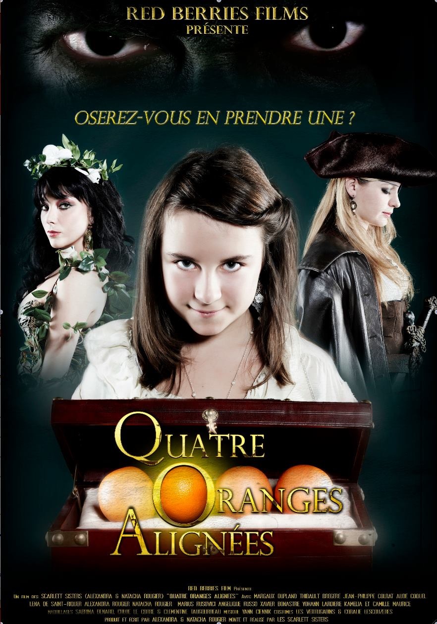 Official Poster: Quatre Oranges alignées