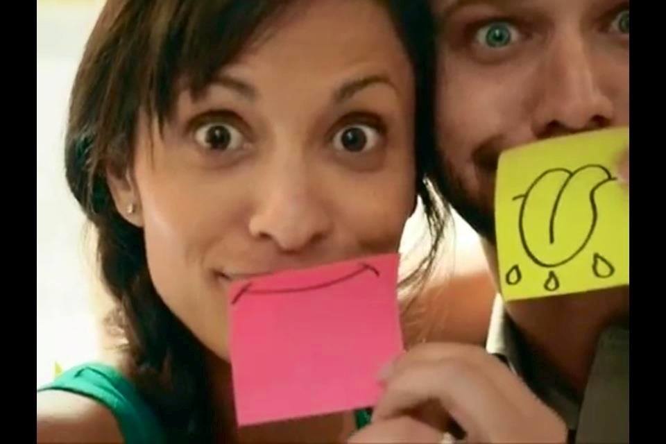 3M Post-its commercial with Hunter Burke