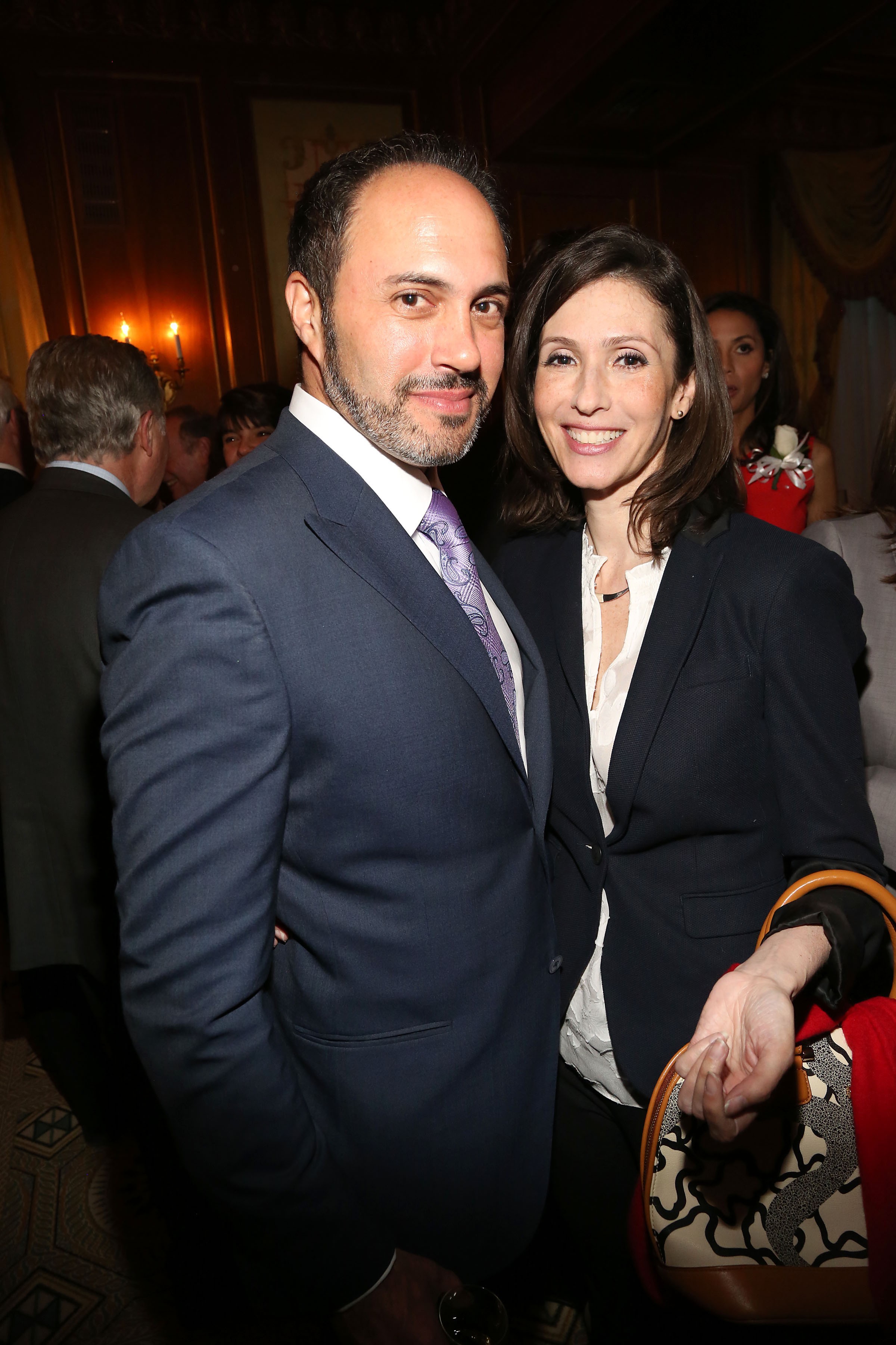 Dr. Armin Tehrany with his wife Valerie Laury at the 2015 Castle Connolly Tops Doctors Awards Dinner where Armin received 2015 Top Regional Doctor Award.