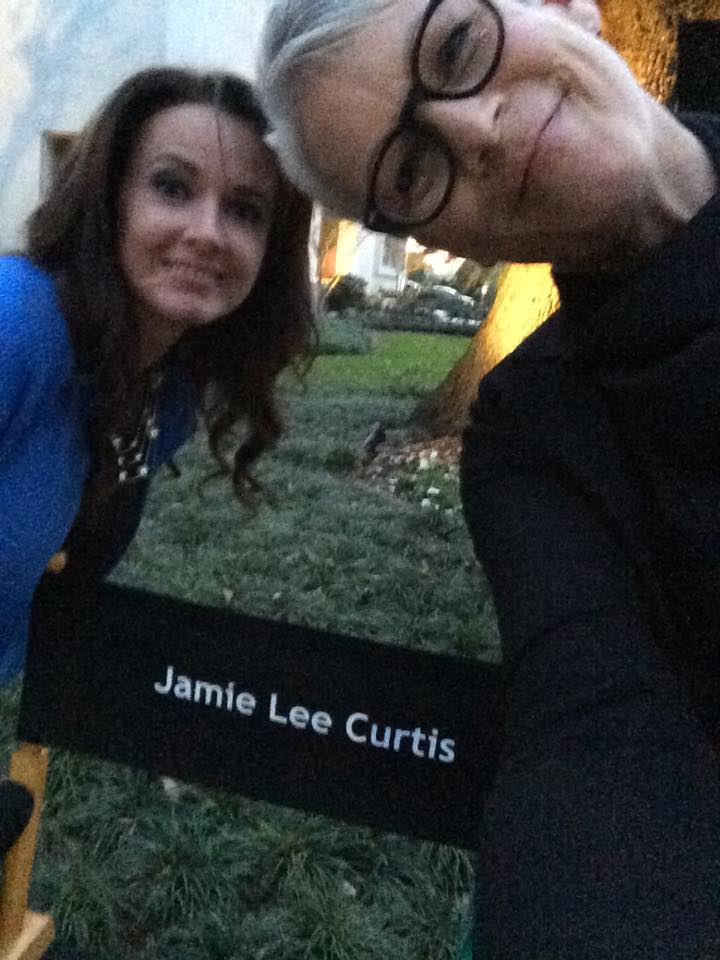 Great day on set with this fabulous lady! (Scream Queens/Season 1/2015)