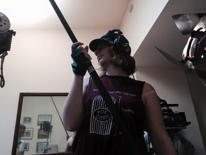 Boom operator for Billy by Anja Paul (spring 2015)