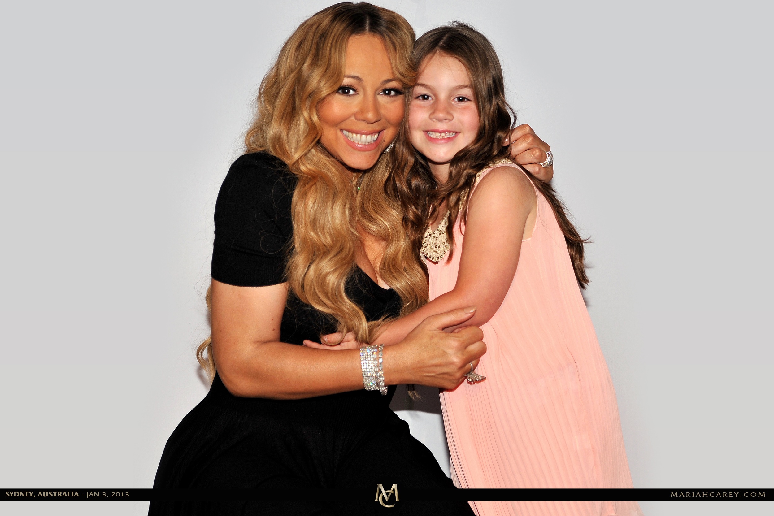 Was invited to meet Mariah Carey after she asked me to come on stage in Sydney, Australia.