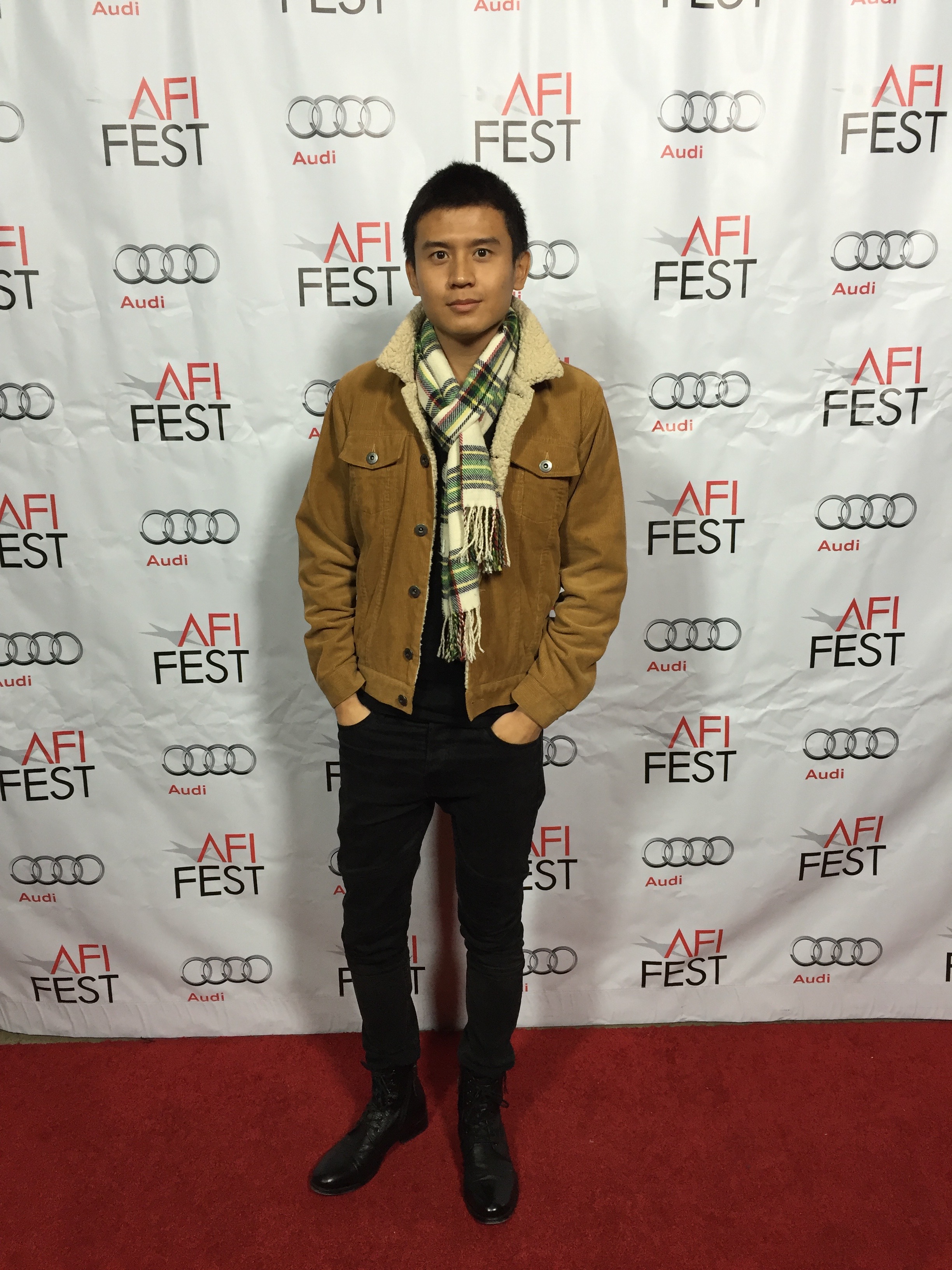 Benjamin Tan at an event for AFI Fest 2015