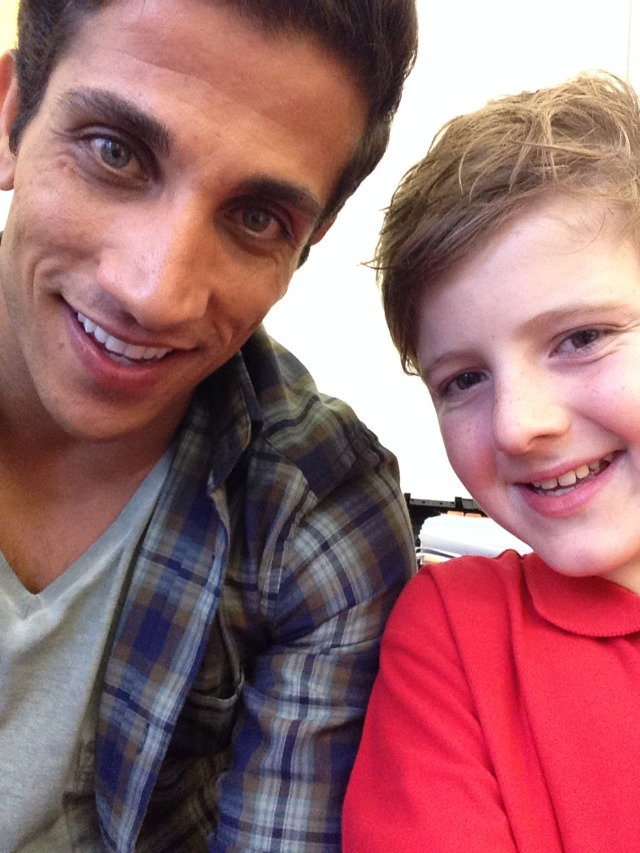 working on House Husbands with Firass Dirani.