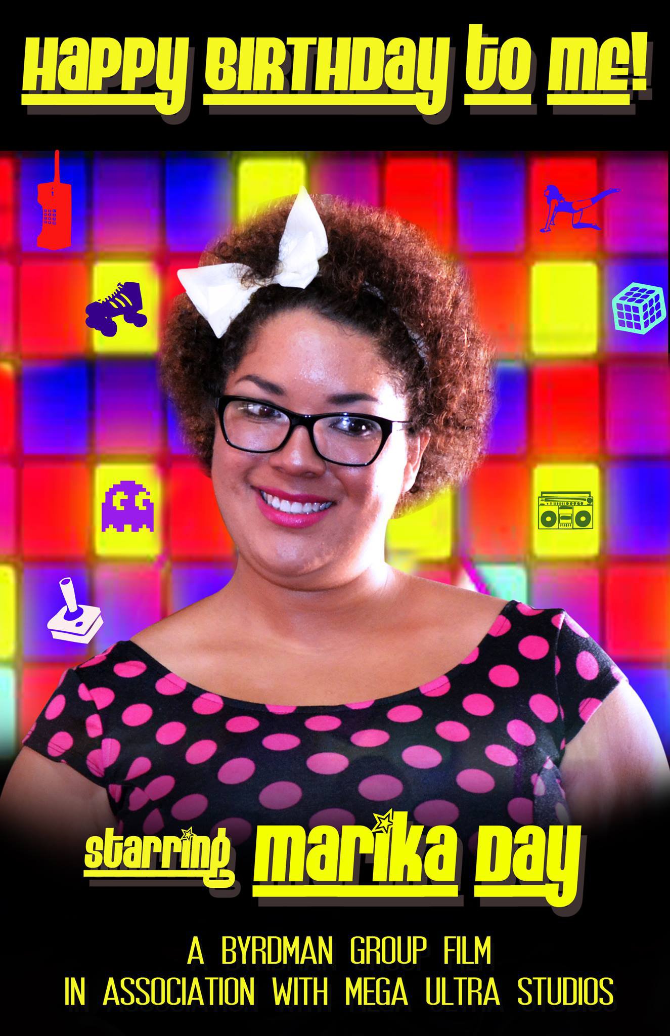 Poster for 48hr Film Project- Marika Day in 'Happy Birthday to Me'