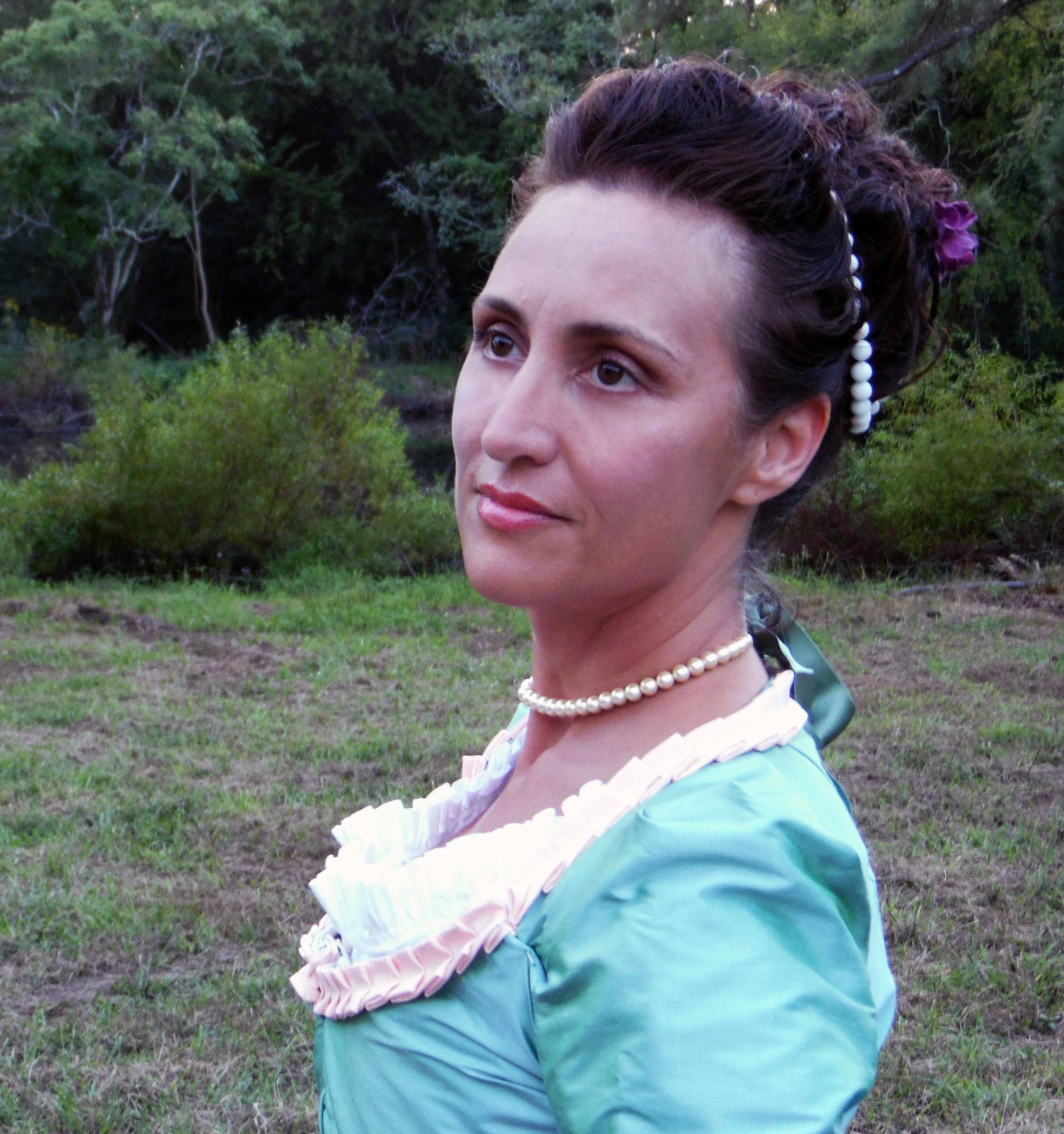 as the young Martha Washington 