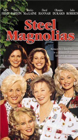 Julia Roberts, Sally Field, Daryl Hannah, Shirley MacLaine, Dolly Parton and Olympia Dukakis in Steel Magnolias (1989)