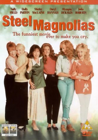 Julia Roberts, Sally Field, Daryl Hannah, Shirley MacLaine, Dolly Parton and Olympia Dukakis in Steel Magnolias (1989)