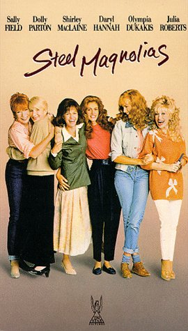 Julia Roberts, Sally Field, Daryl Hannah, Shirley MacLaine, Dolly Parton and Olympia Dukakis in Steel Magnolias (1989)