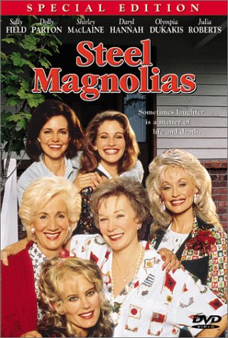 Julia Roberts, Sally Field, Daryl Hannah, Shirley MacLaine, Dolly Parton and Olympia Dukakis in Steel Magnolias (1989)