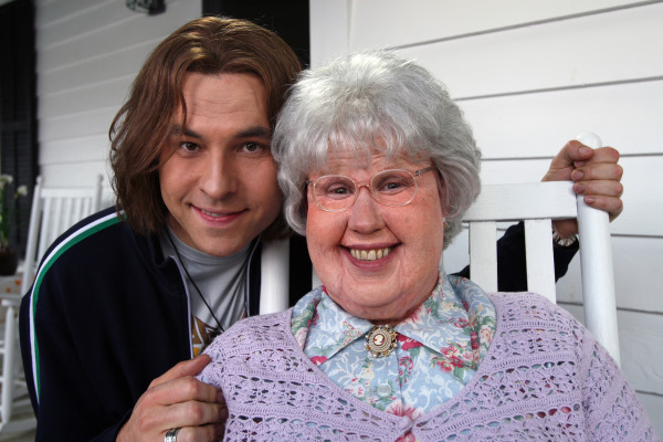 Still of Matt Lucas and David Walliams in Little Britain USA (2008)