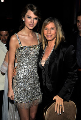 Barbra Streisand and Taylor Swift