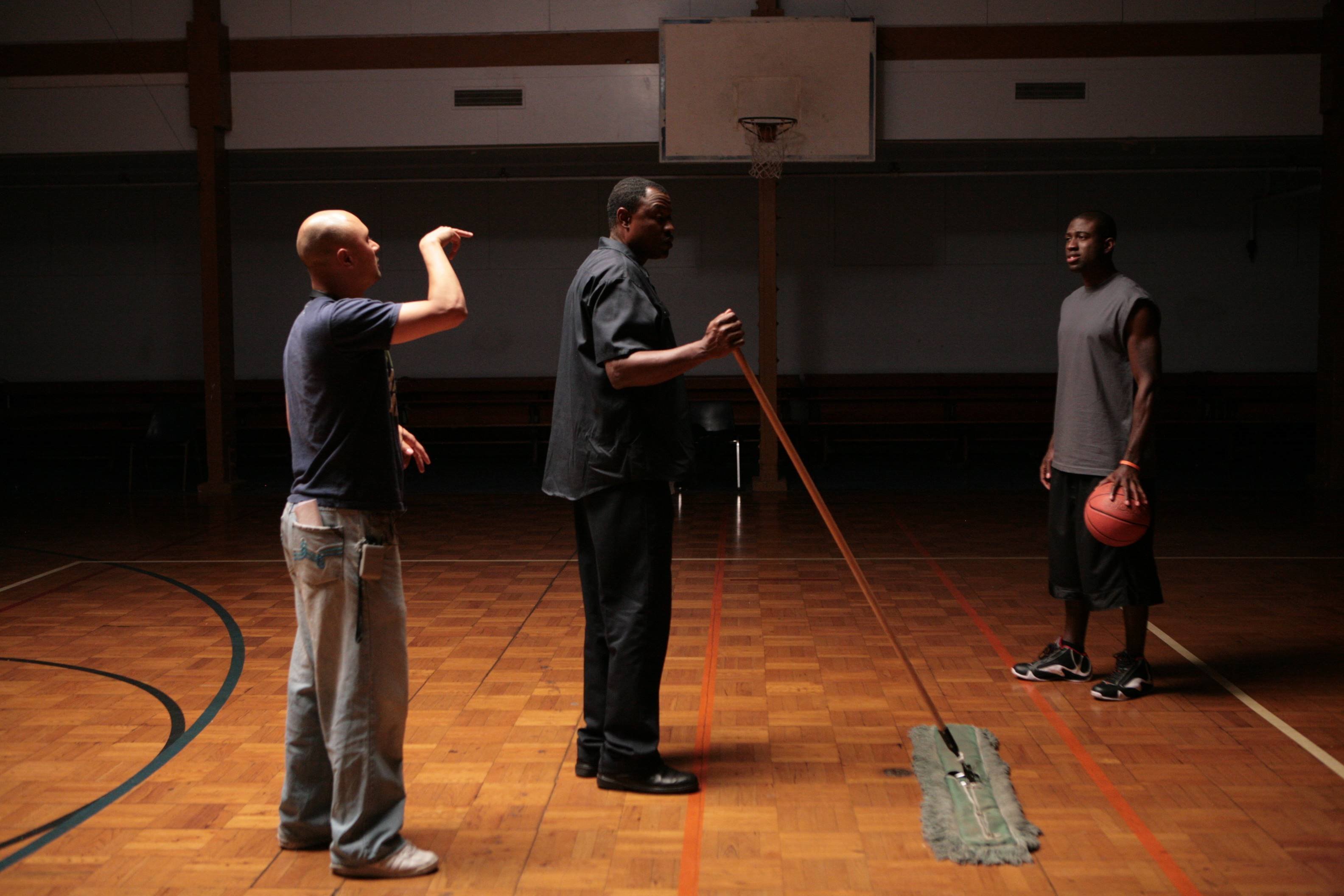 Kevin Dunigan, Jeffrey Elmont, Sinqua Walls and Edd Lukas in The Second Half (2009)