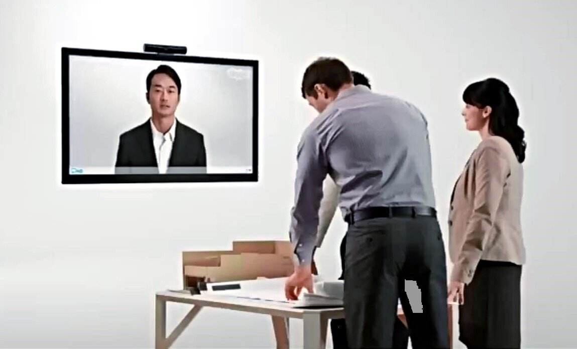 Jon Komp Shin in Skype Commercial