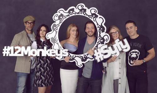 Cast of 12 Monkeys SDCC 2015