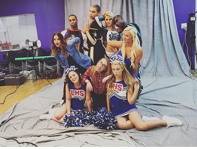 Media day for secret diary of an American cheerleader