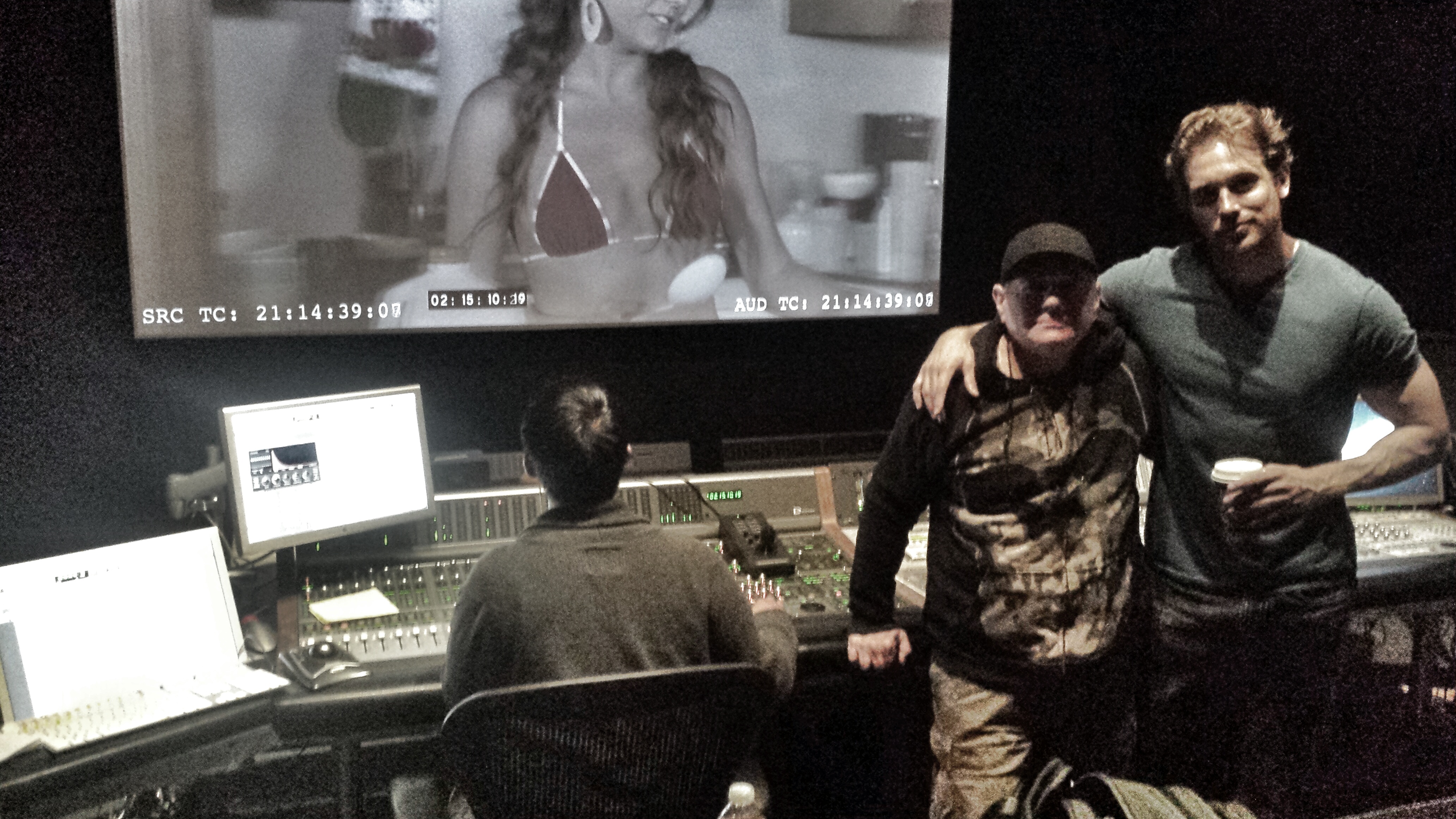 Editing room for 'American Beach House' with Director Straw Weisman