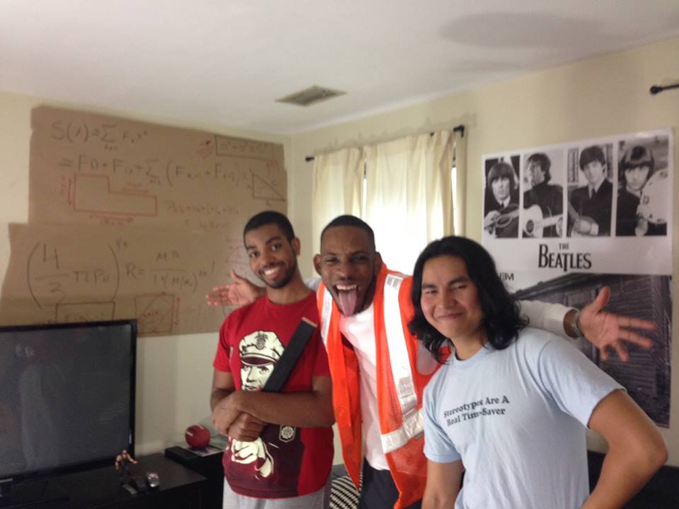 Me and the bros for our web series, 