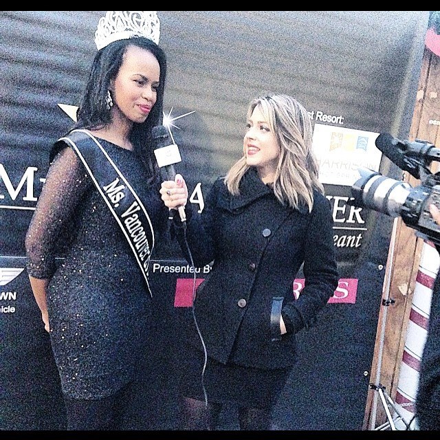 Interviewing Ms. Vancouver Dec'14