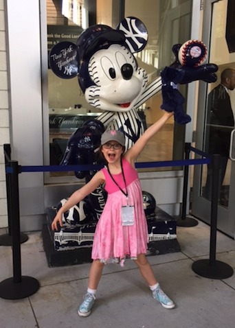 Singing at Yankee Stadium