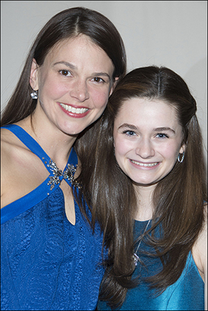 Emerson Steele with Sutton Foster