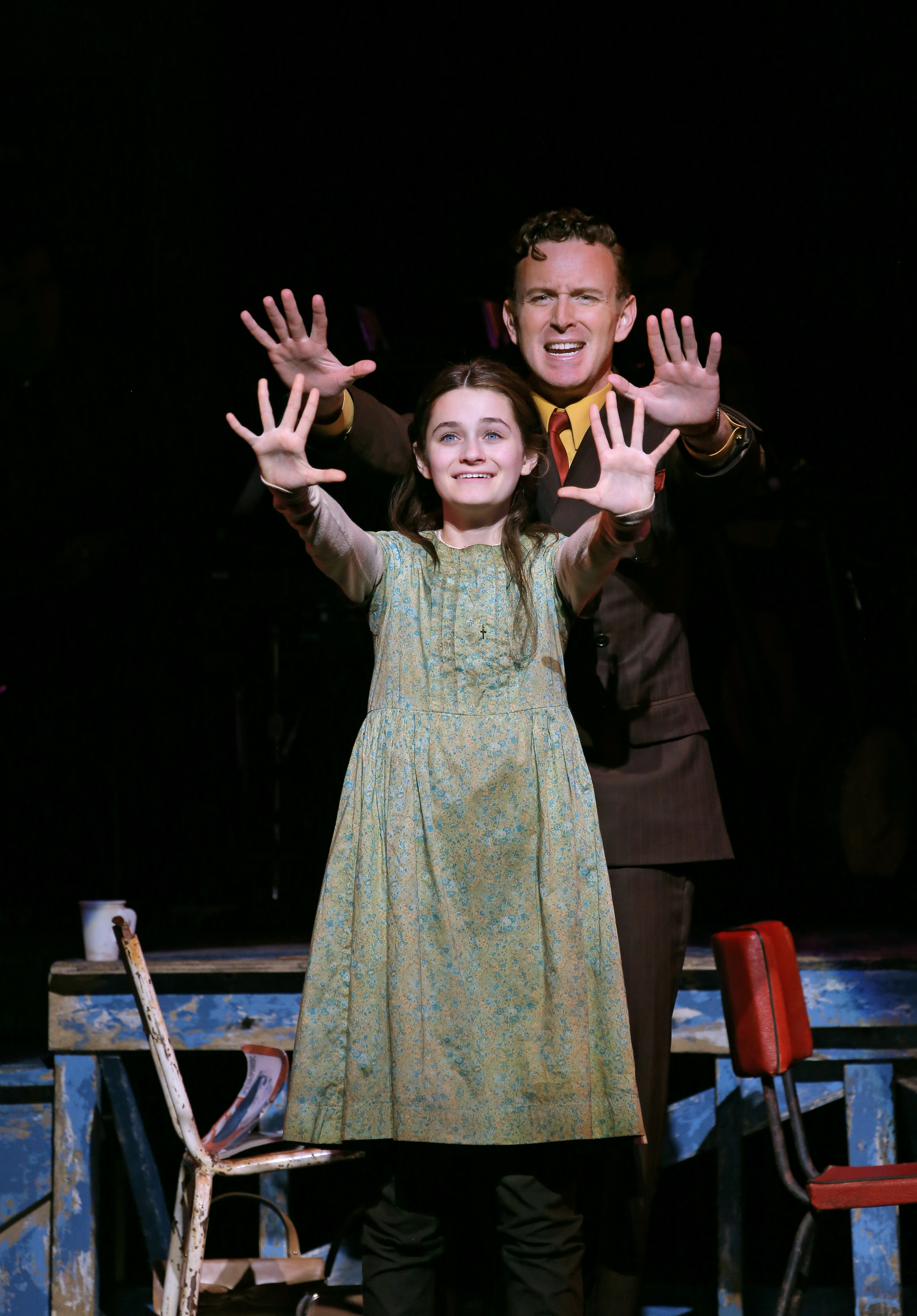 Emerson as Young Violet in Violet on Broadway