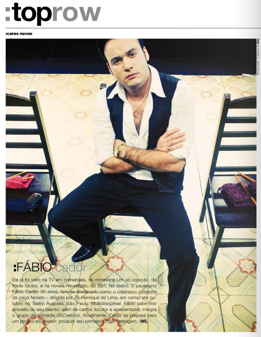 Revista Top Magazine (2010)