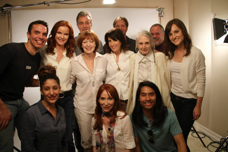 Mark Wolf, Roger Wolfson, Frances Fisher, Marcia Cross,