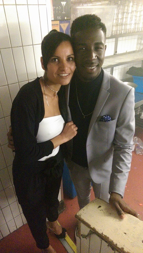 With the talented Jermain Jackman