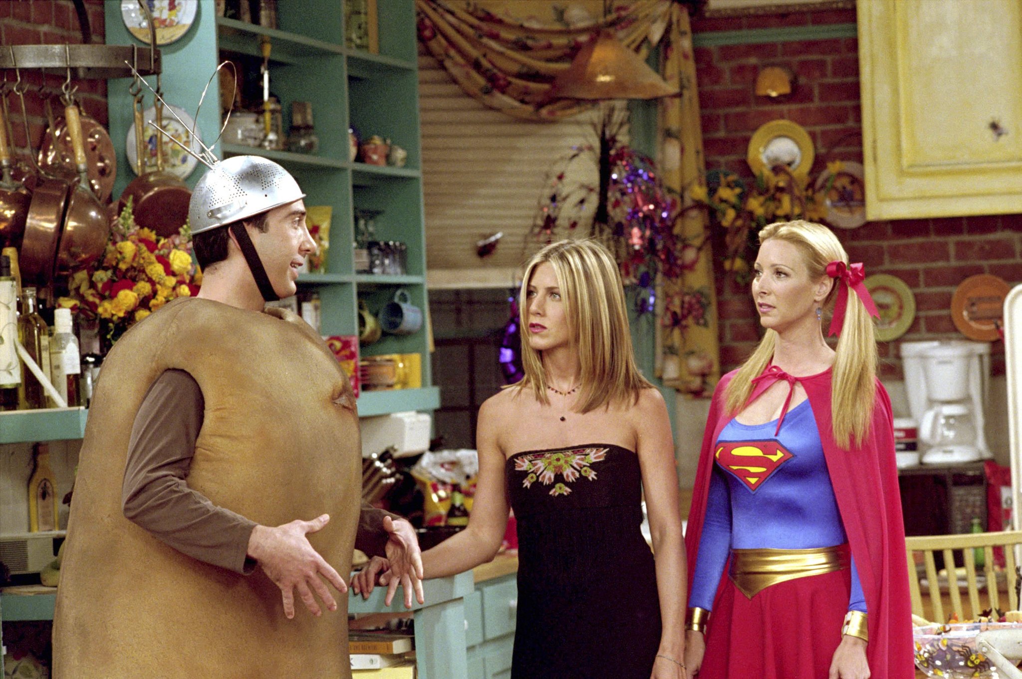 Still of Jennifer Aniston, Lisa Kudrow and David Schwimmer in Draugai (1994)