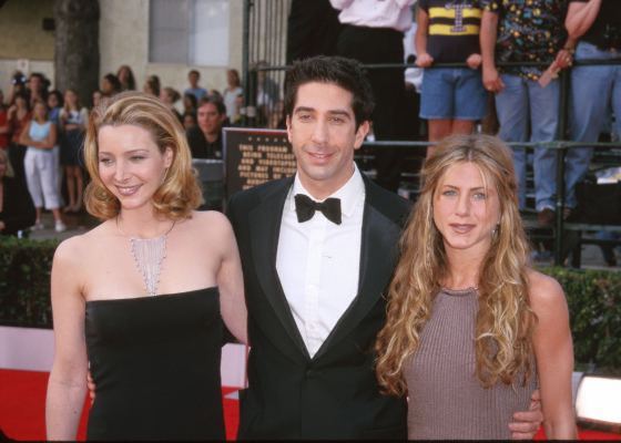 Jennifer Aniston, Lisa Kudrow and David Schwimmer