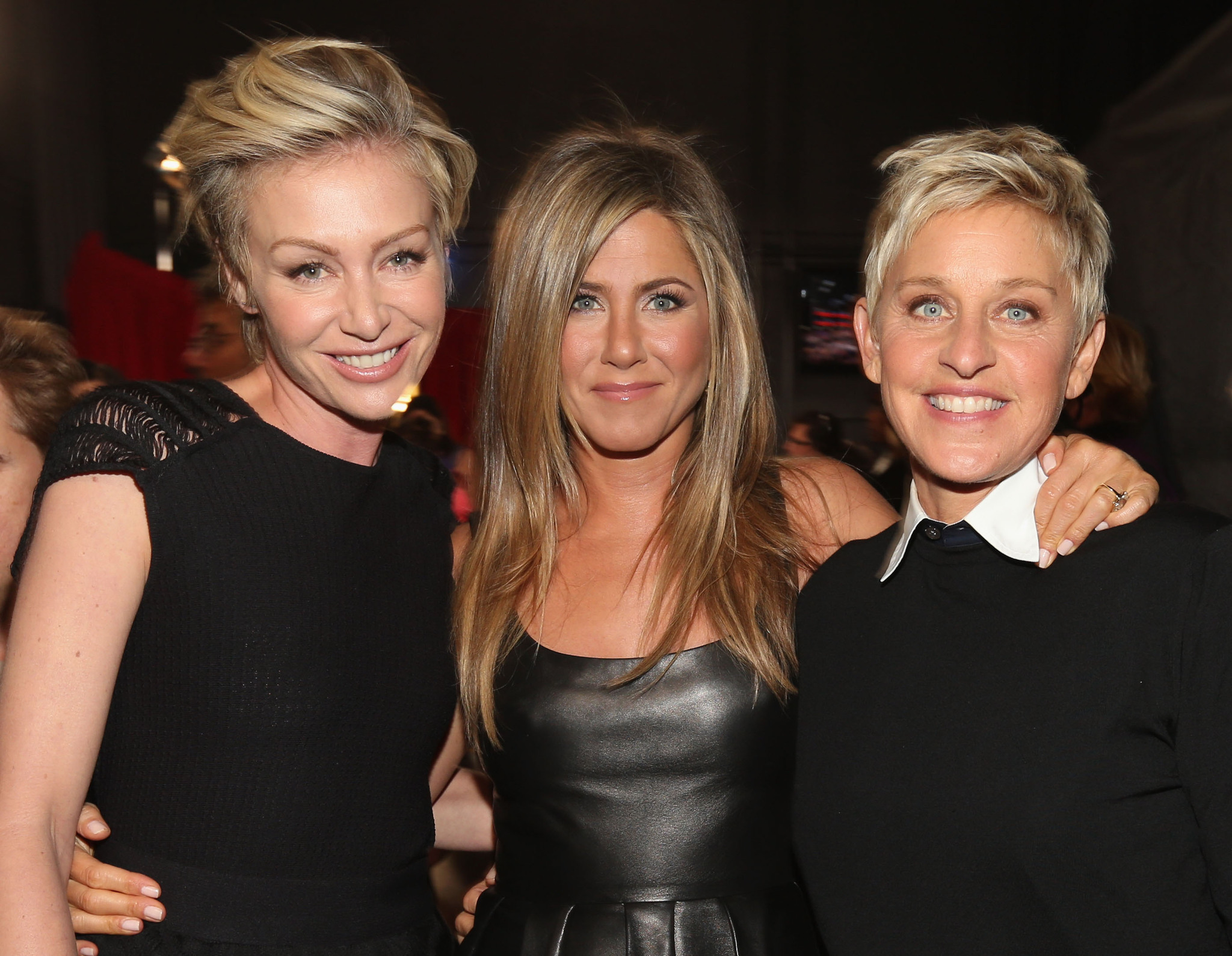 Jennifer Aniston, Portia de Rossi and Christopher Polk at event of The 39th Annual People's Choice Awards (2013)