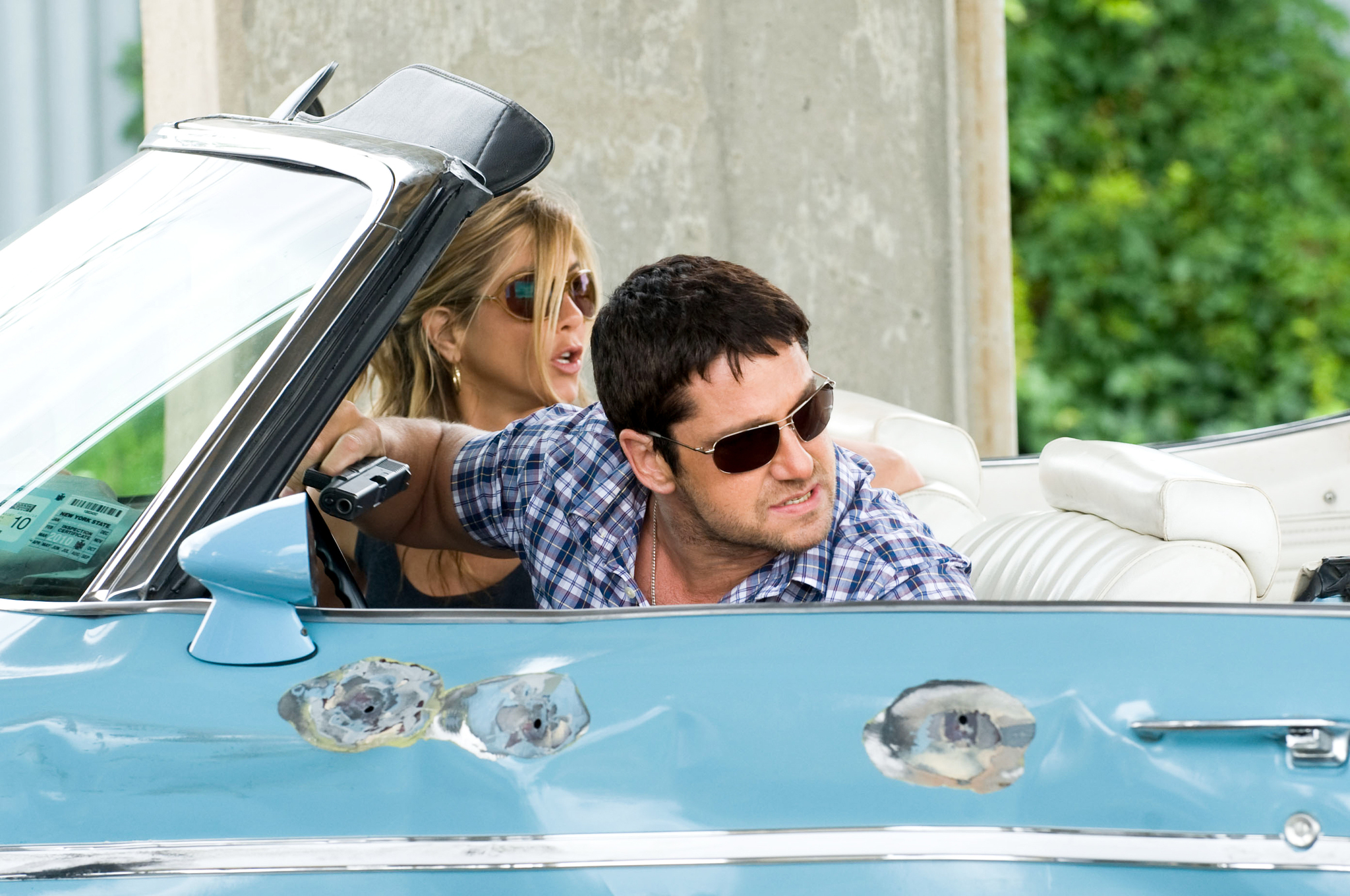 Still of Jennifer Aniston and Gerard Butler in The Bounty Hunter (2010)