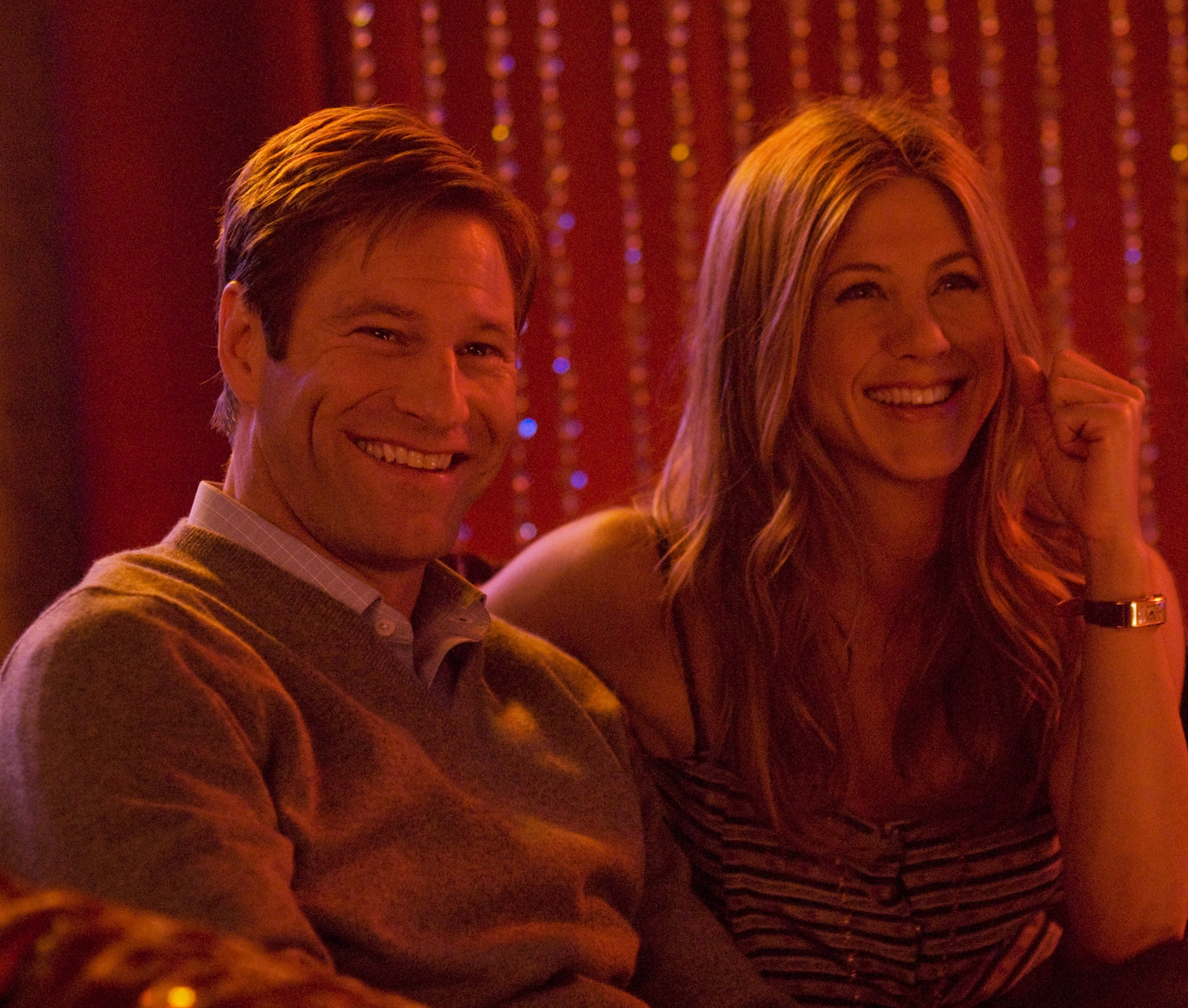 Still of Jennifer Aniston and Aaron Eckhart in Love Happens (2009)