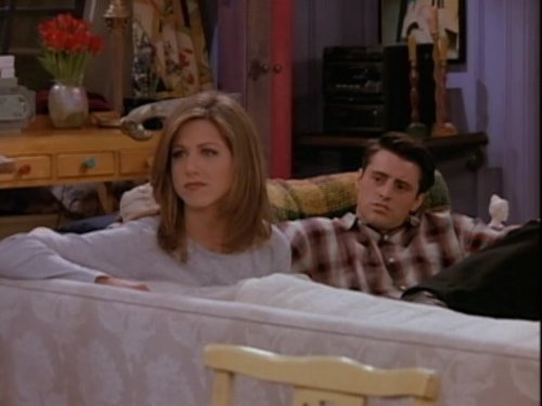 Still of Jennifer Aniston and Matt LeBlanc in Draugai (1994)