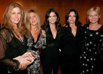 Jennifer Aniston, Demi Moore, Kirsten Dunst and Courteney Cox