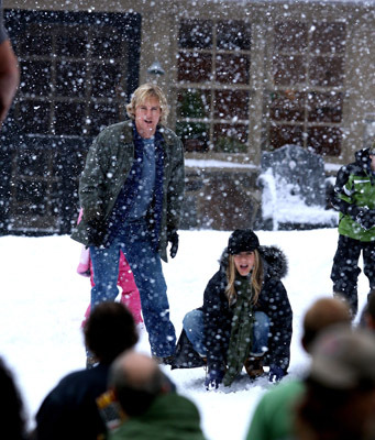 Jennifer Aniston and Owen Wilson at event of Marley & Me (2008)