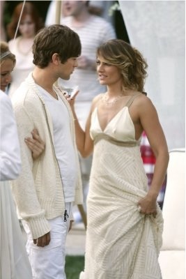 Chase Crawford and Madchen Amick - Gossip Girl