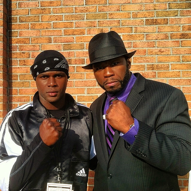 Brian Sweet Jones with 50 Cent