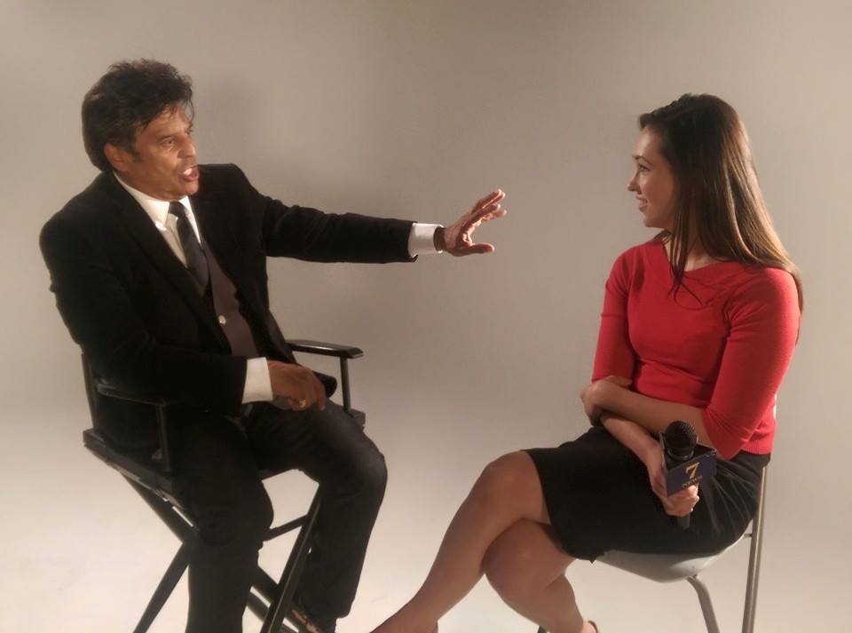 Interviewing Erik Estrada for Sangre Negra