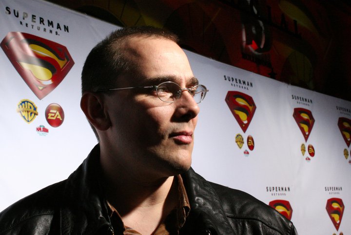 Bill Hunt at the home video release party for Superman Returns